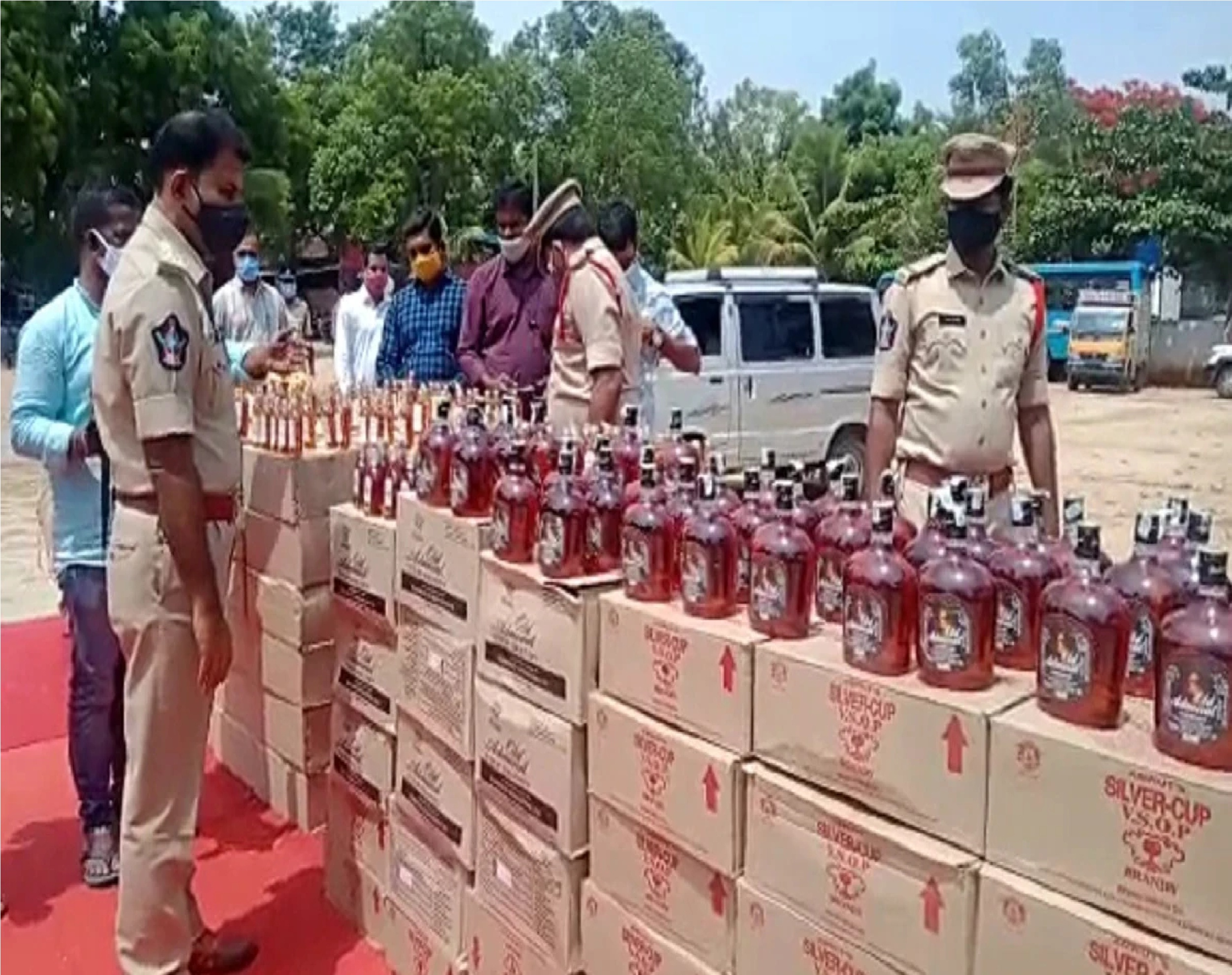 Karnataka के दक्षिण कन्नड़ जिले में 5.65 करोड़ रुपये की शराब जब्त
