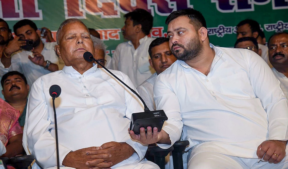 गैंग्स ऑफ घोटालेबाज लालू और तेजस्वी यादव को लेकर BJP ने जारी किया Video, RJD का पलटवार