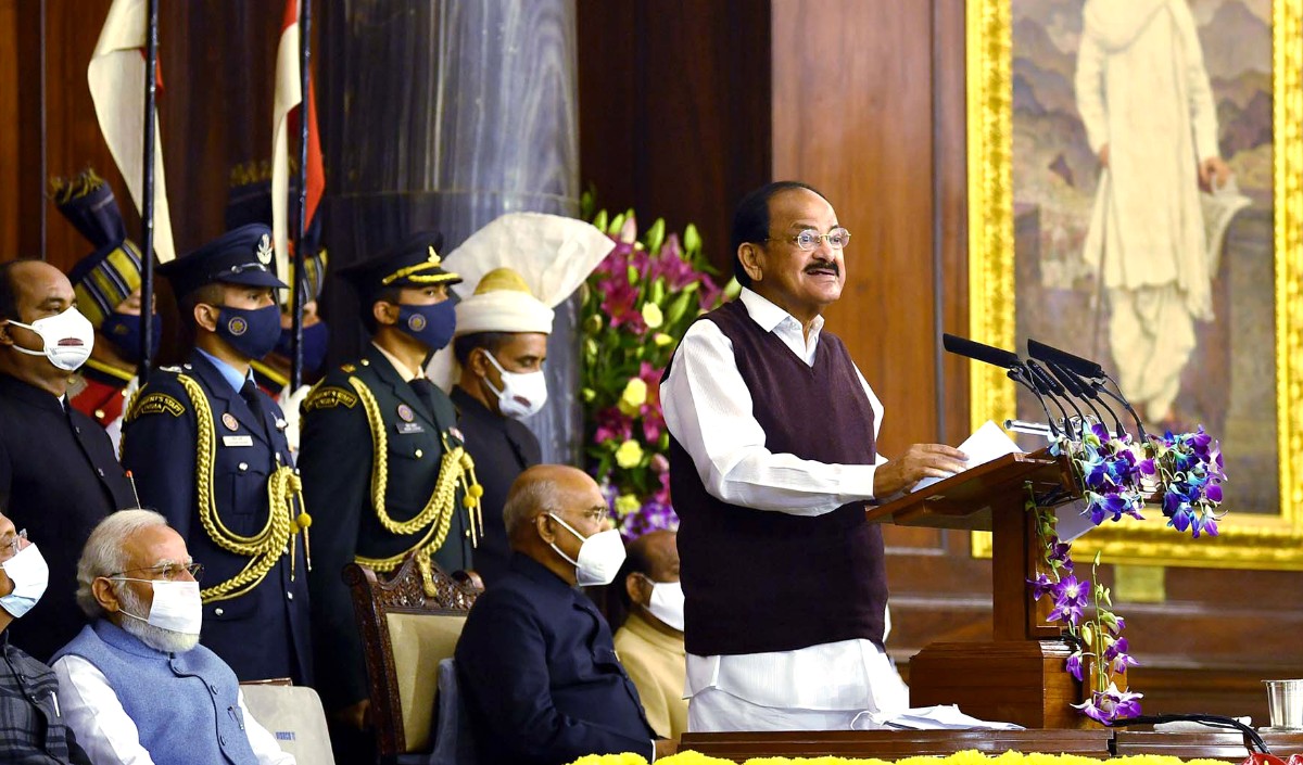 भारत को लोकतंत्र की कार्यप्रणाली पर बाहरी एजेंसियों से किसी मान्यता की आवश्यकता नहीं है: नायडू