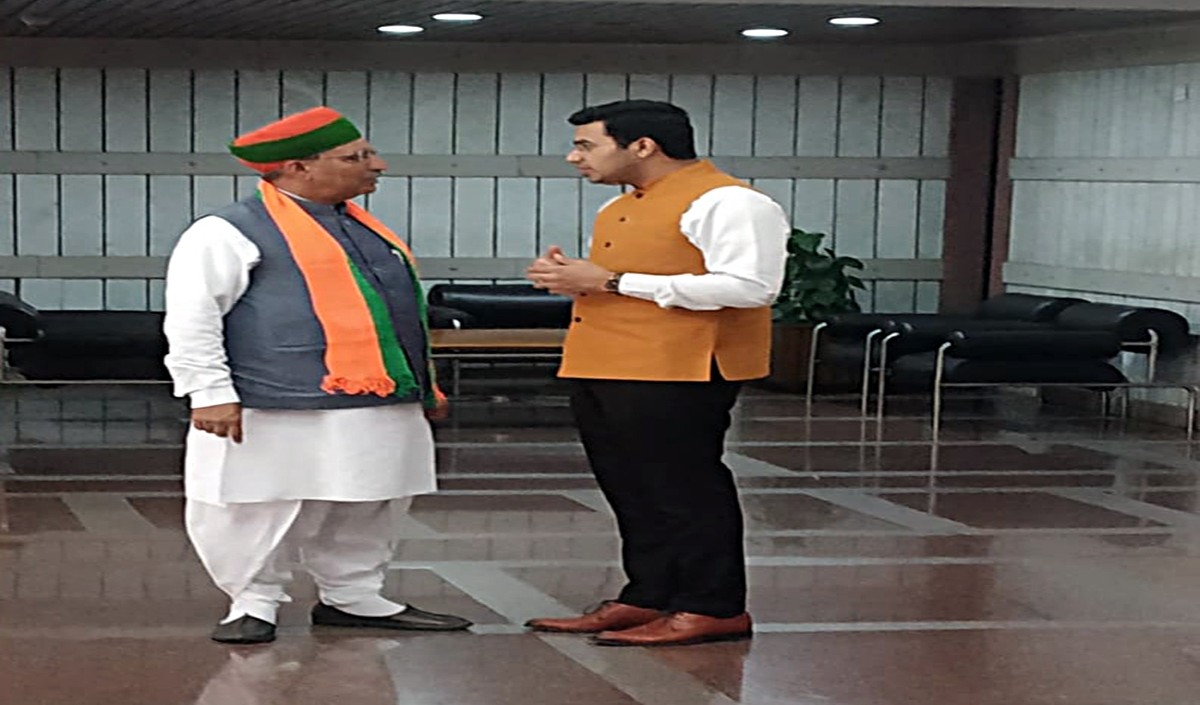 देश जानना चाहता है कि क्या राहुल गांधी ने कोविड रोधी टीका लगवाया है : तेजस्वी सूर्या