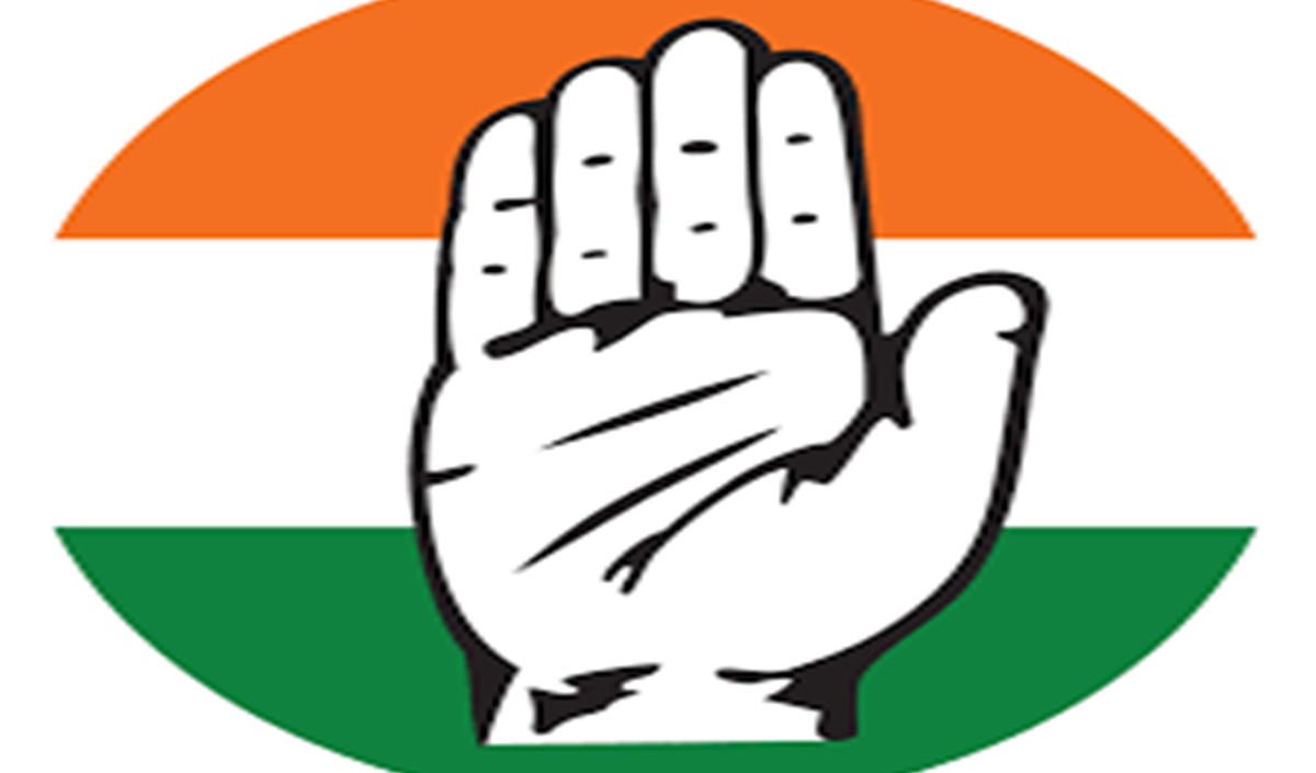 वाराणसी : प्रशासन ने कांग्रेस कार्यालय को कराया गुलाबी विरोध