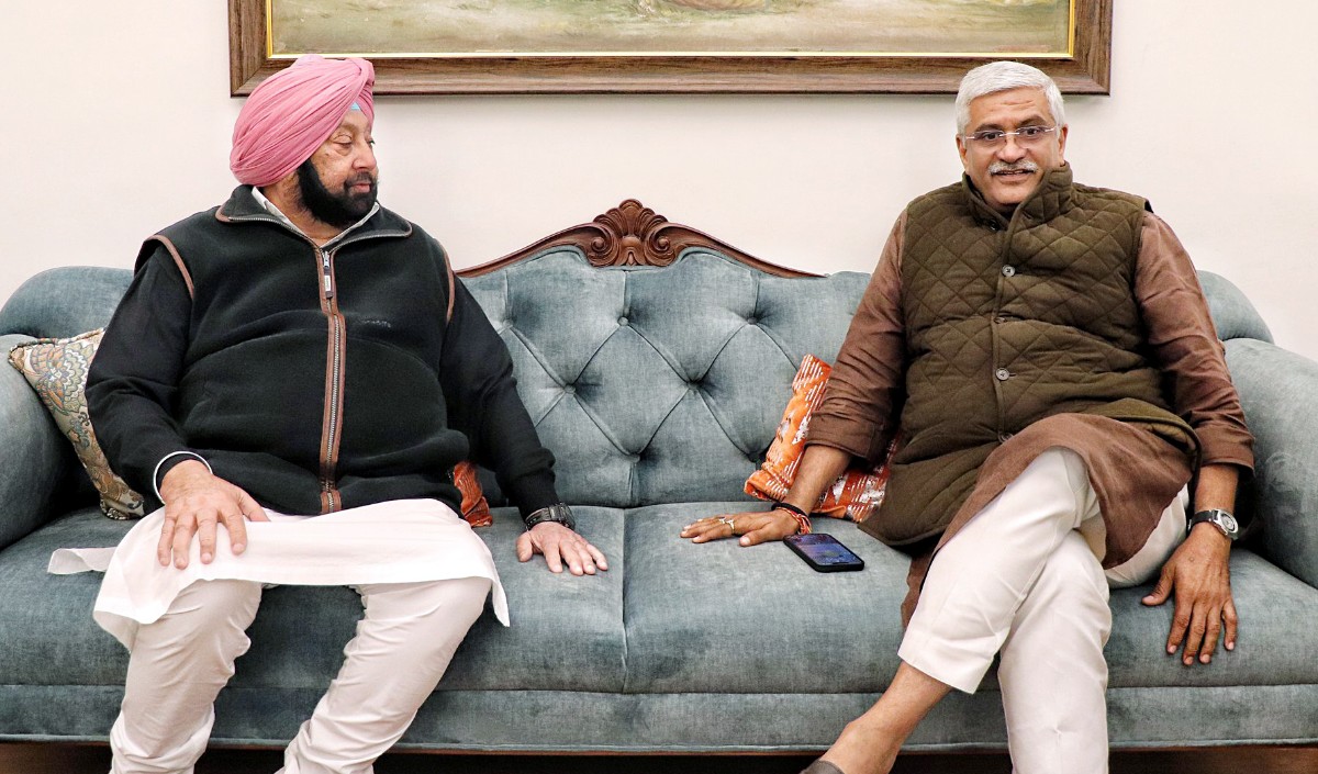 भाजपा ने पंजाब में अमरिंदर सिंह की पार्टी के साथ गठबंधन का ऐलान किया