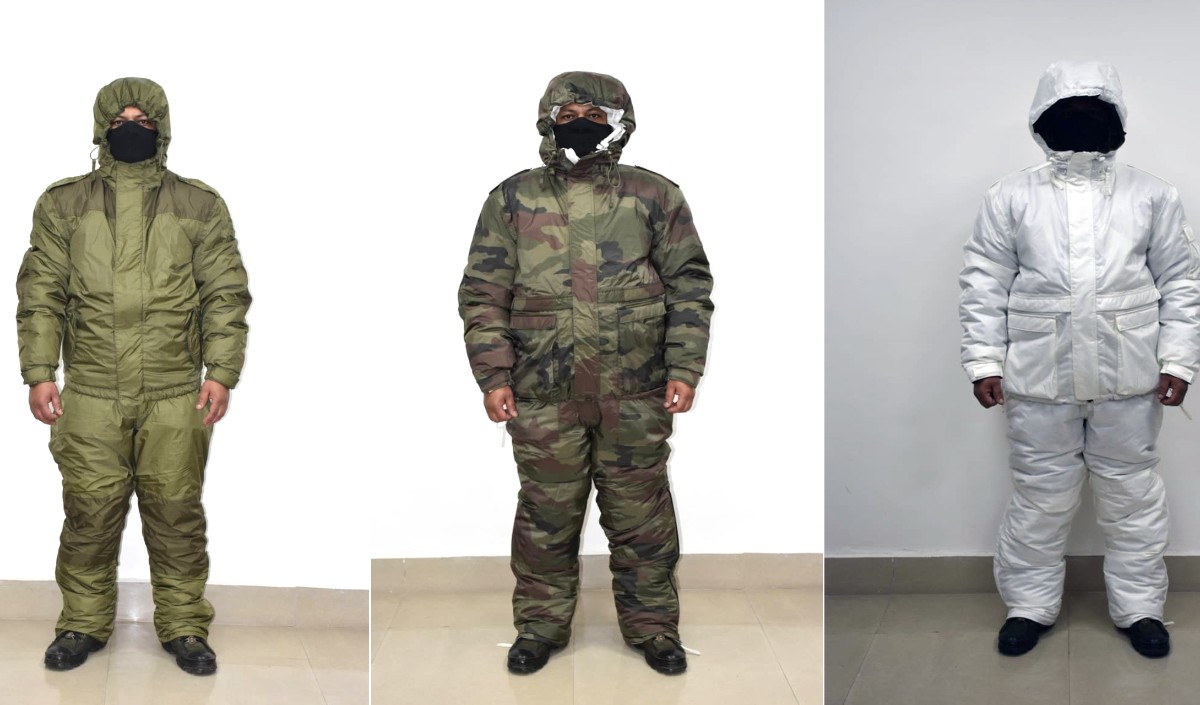 डीआरडीओ ने सशस्त्र बलों के लिए सर्दी के कपड़ों के उत्पादन के लिए निजी कंपनियों को तकनीक सौंपी