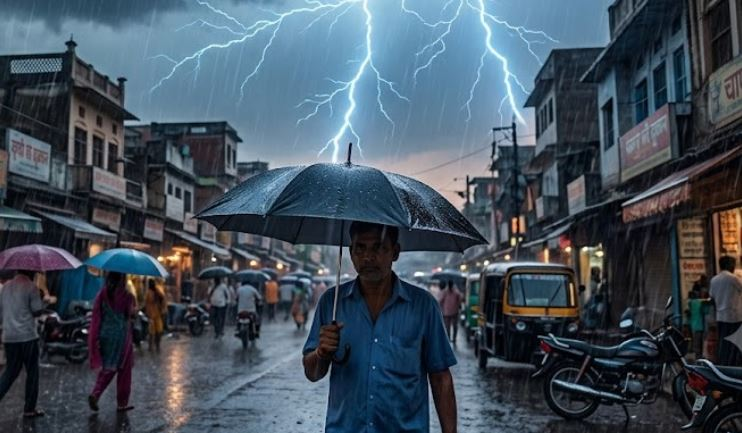 यूपी में मॉनसून की शानदार एंट्री ! इन 66 जिलों में गरज-चमक के साथ बारिश के आसार , अलर्ट जारी