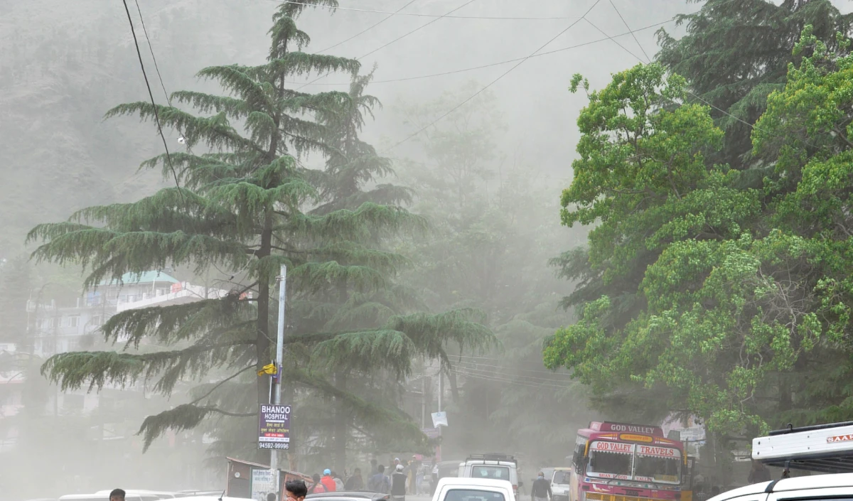 अरुणाचल प्रदेश में बारिश और आंधी का अनुमान