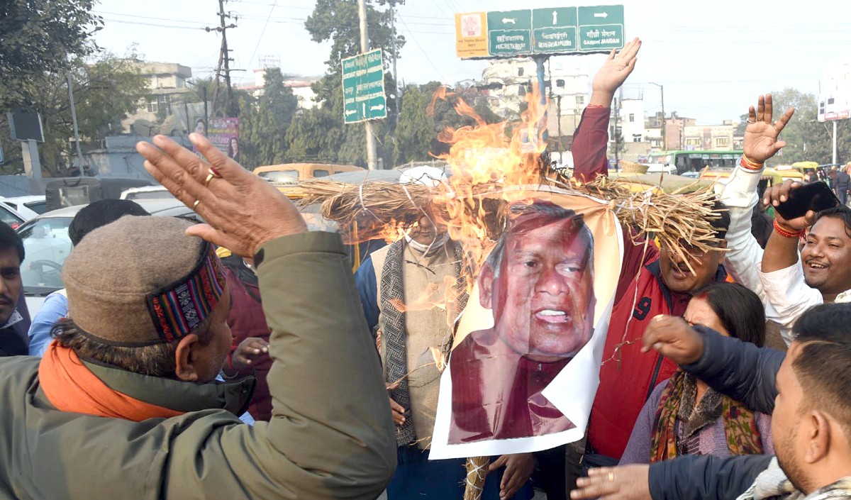 ब्राह्मणों के खिलाफ अपशब्दों के उपयोग को लेकर मांझी पर भड़का ब्राह्मण समाज