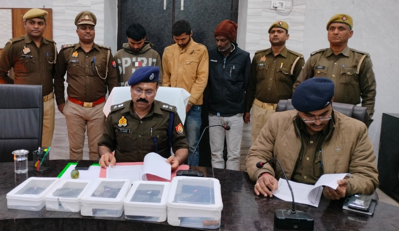 ऑटो लिफ्टर गैंग अपने सुल्तान समेत पुलिस के हत्थे चढ़ा , हरदोई पुलिस की बड़ी कामयाबी