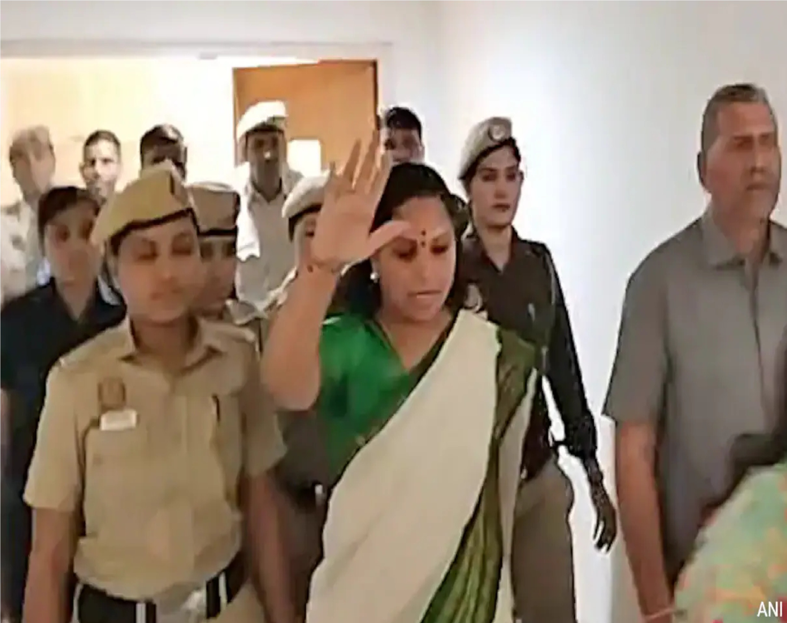 Delhi: K Kavitha को 23 अप्रैल तक 14 दिन की न्यायिक हिरासत में भेजा गया