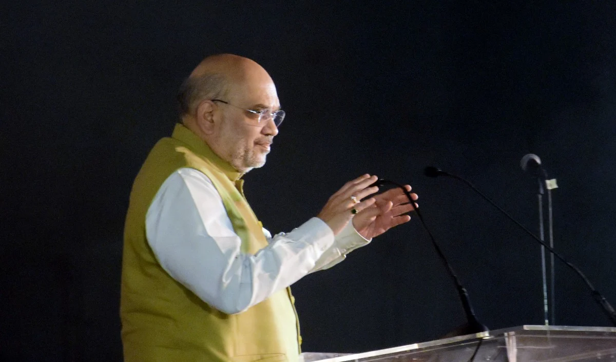अमित शाह तीन दिवसीय दौरे पर असम पहुंचे