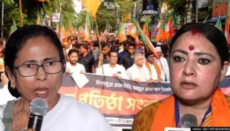 West Bengal: भाजपा का ममता सरकार के खिलाफ प्रदर्शन, भगवा पार्टी ने लगाया ये बड़ा आरोप
