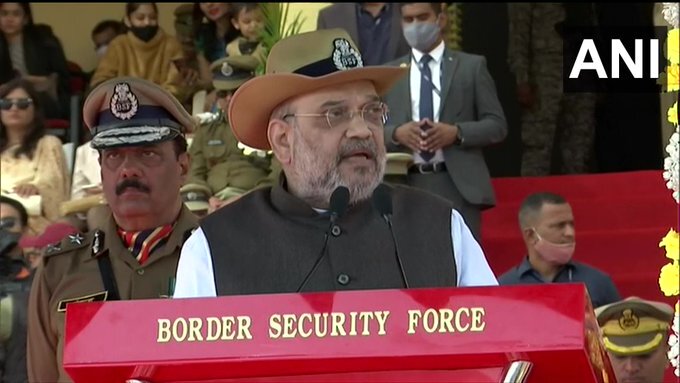 New Delhi: BSF स्थापना दिवस पर Amit Shah बोले- जिस देश की सीमाएं सुरक्षित नहीं वह कभी भी विकसित और समृद्ध नहीं हो सकता