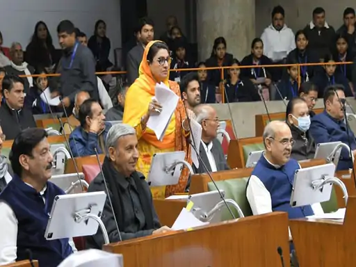 अंतिम दिन हरियाणा विधानसभा सत्र का. शिक्षकों की कमी का मुद्दा सदन में गूंजा. डिप्टी CM की मां नैना ने  उठाए सवाल सरकार पर 