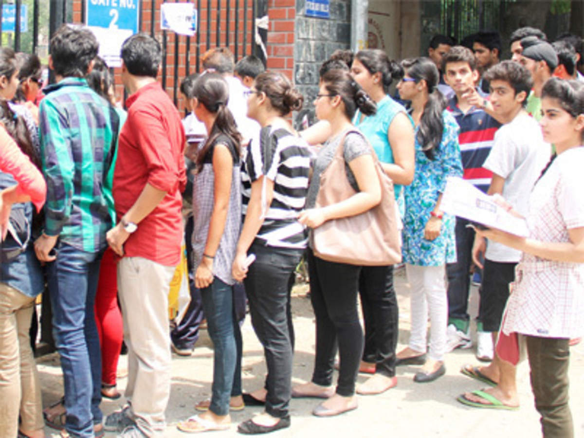 पहली बार हो रहे विश्वविद्यालयीन सामान्य प्रवेश परीक्षा के आधार पर दिल्ली विश्वविद्यालय में 54,000 से अधिक छात्रों ने लिया दाखिला