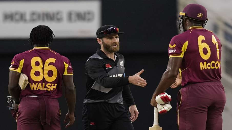न्यूजीलैंड की लगातार नौवीं जीत वेस्टइंडीज को 90 रन से हराया