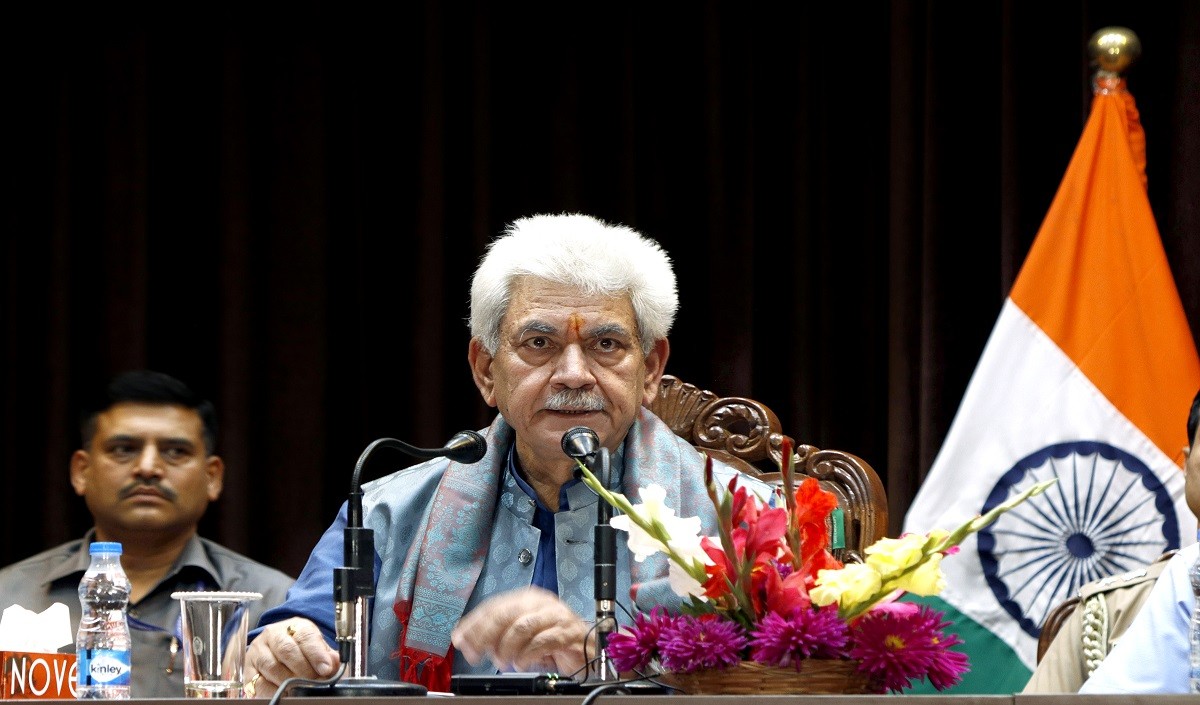 भारत में अभिव्यक्ति की आजादी न होने का प्रचार सच नहीं है: उपराज्यपाल मनोज सिन्हा 