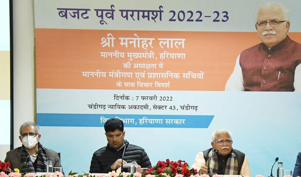 लोकतांत्रिक बजट बनाना सरकार का पहला प्रयास: मनोहर लाल