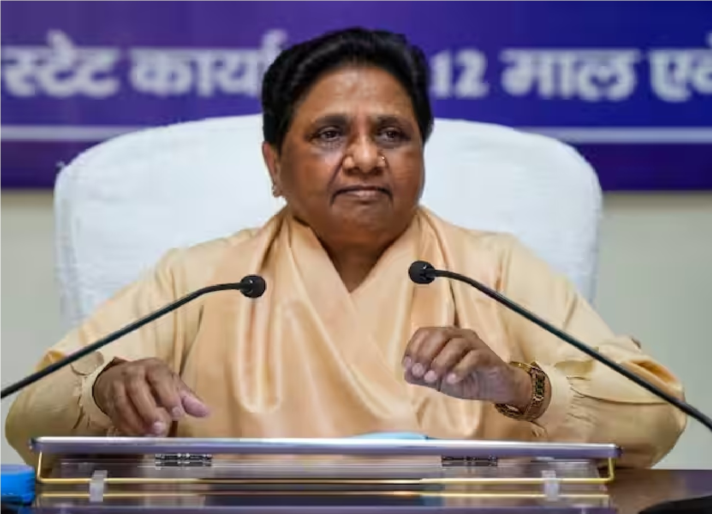 Mayawati ने लोकसभा चुनाव अकेले लड़ने की बात दोहराई