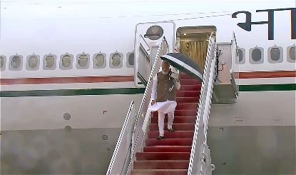 जापान-चीन यात्रा के बाद स्वदेश लौटे PM मोदी, नई दिल्ली में इंडिया1 विमान लैंड