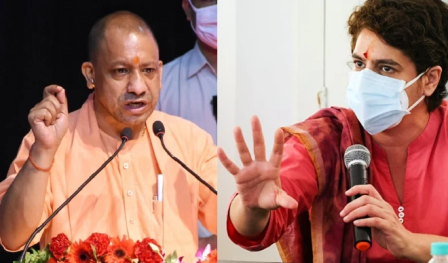 बस हवाई दावों की सरकार योगी सरकार पर प्रियंका का वार