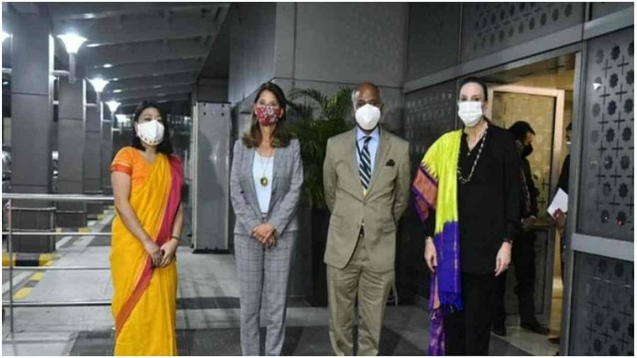 भारत दौरे पर पहुंचीं कोलंबिया की उपराष्ट्रपति मार्टा लूसिया रामिरेज कोरोना वैक्सीन उत्पादन सहित कई मुद्दों पर हुई बातचीत