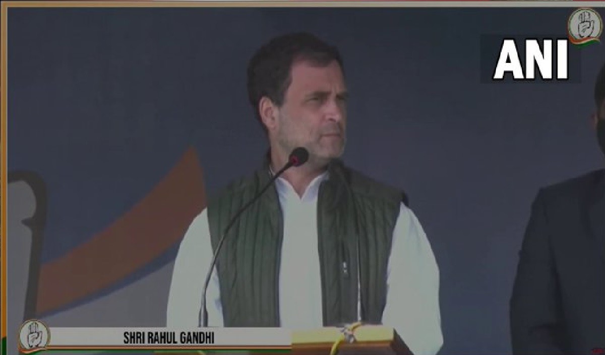 इंफाल की रैली में बोले राहुल गांधी कोविड के लिए पीएम का समाधान था- थाली बजाओ