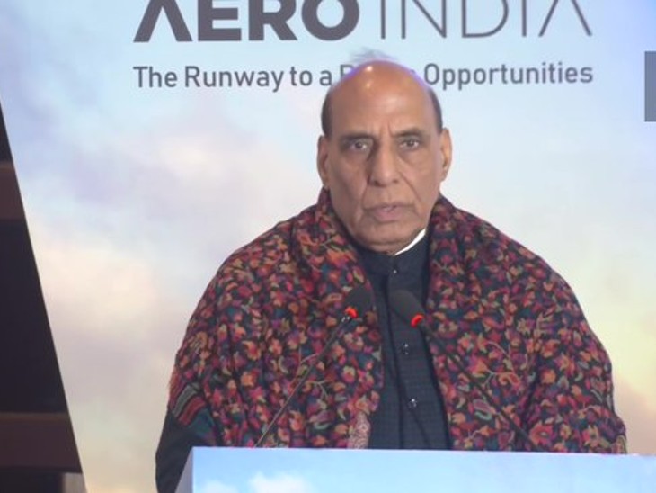 एयरो इंडिया 2023 के लिए राजदूतों की राउंडटेबल कॉन्फ्रेंस:राजनाथ सिंह बोले- मेक इन इंडिया में शामिल मेक फॉर द वर्ल्ड,होगा शो अगले महीने 