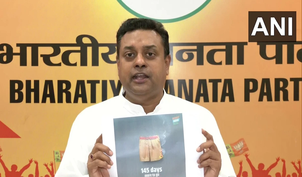 देश में नफरत फैला रही है कांग्रेस संबित पात्रा बोले- भारत जोड़ो यात्रा करने में सक्षम नहीं राहुल गांधी