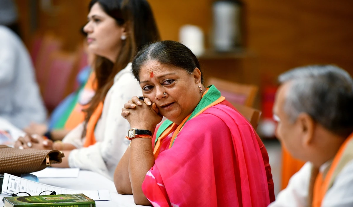 राजस्थान में आपदा और राज्य सरकार लापता : राजे